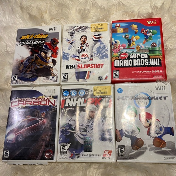 Nintendo Wii with 6 games included and accessories - Picture 2 of 9